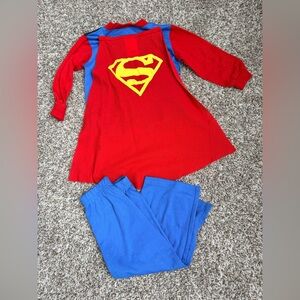 DC Comics Red and Blue Superhero Kids Costume